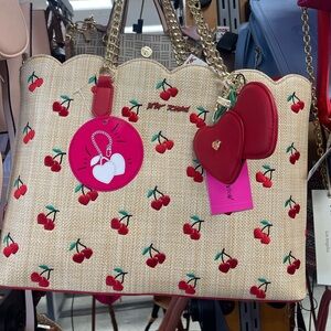 Betsey Johnson Cherries Tote